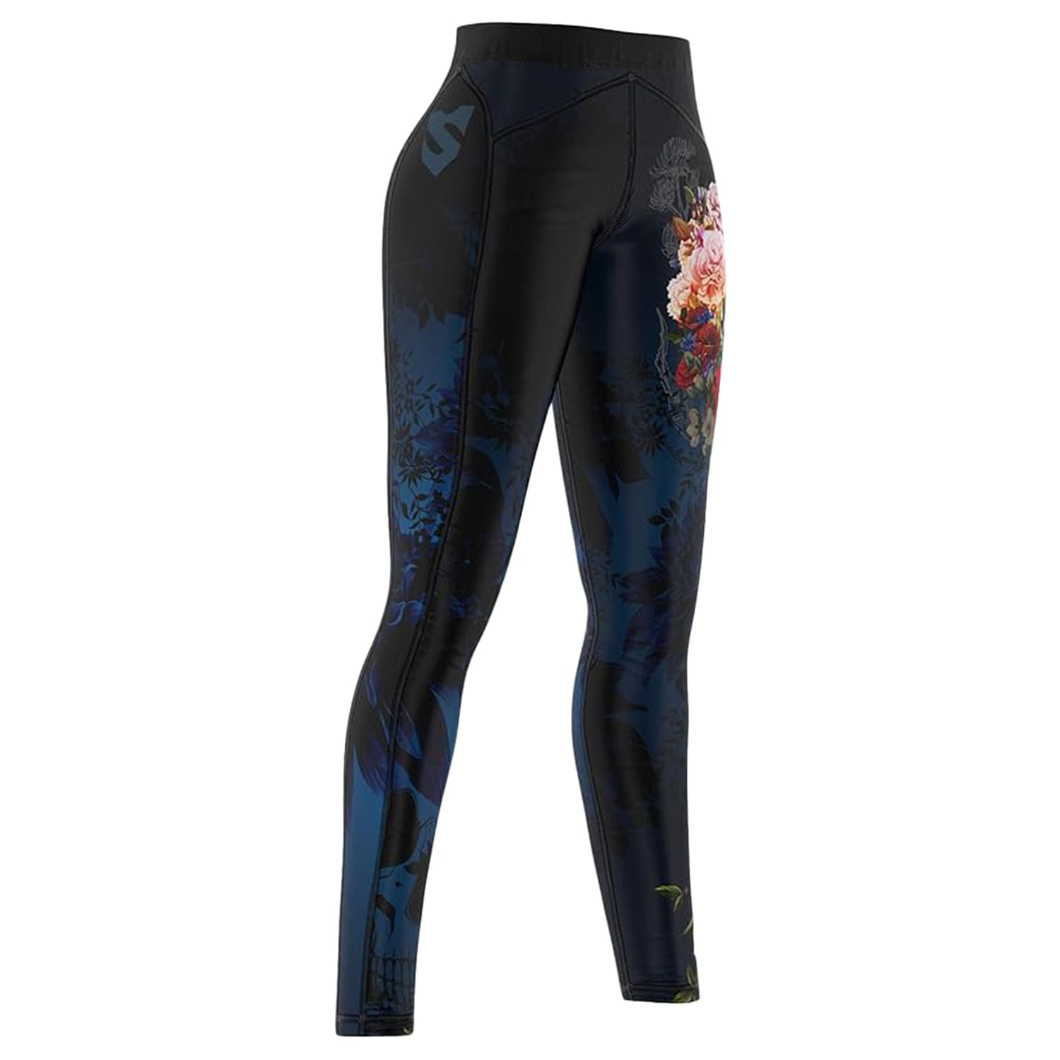 SMMASH Legging de Sport pour Femme Push Up Opaque Élastique Moulant Pantalon de Yoga