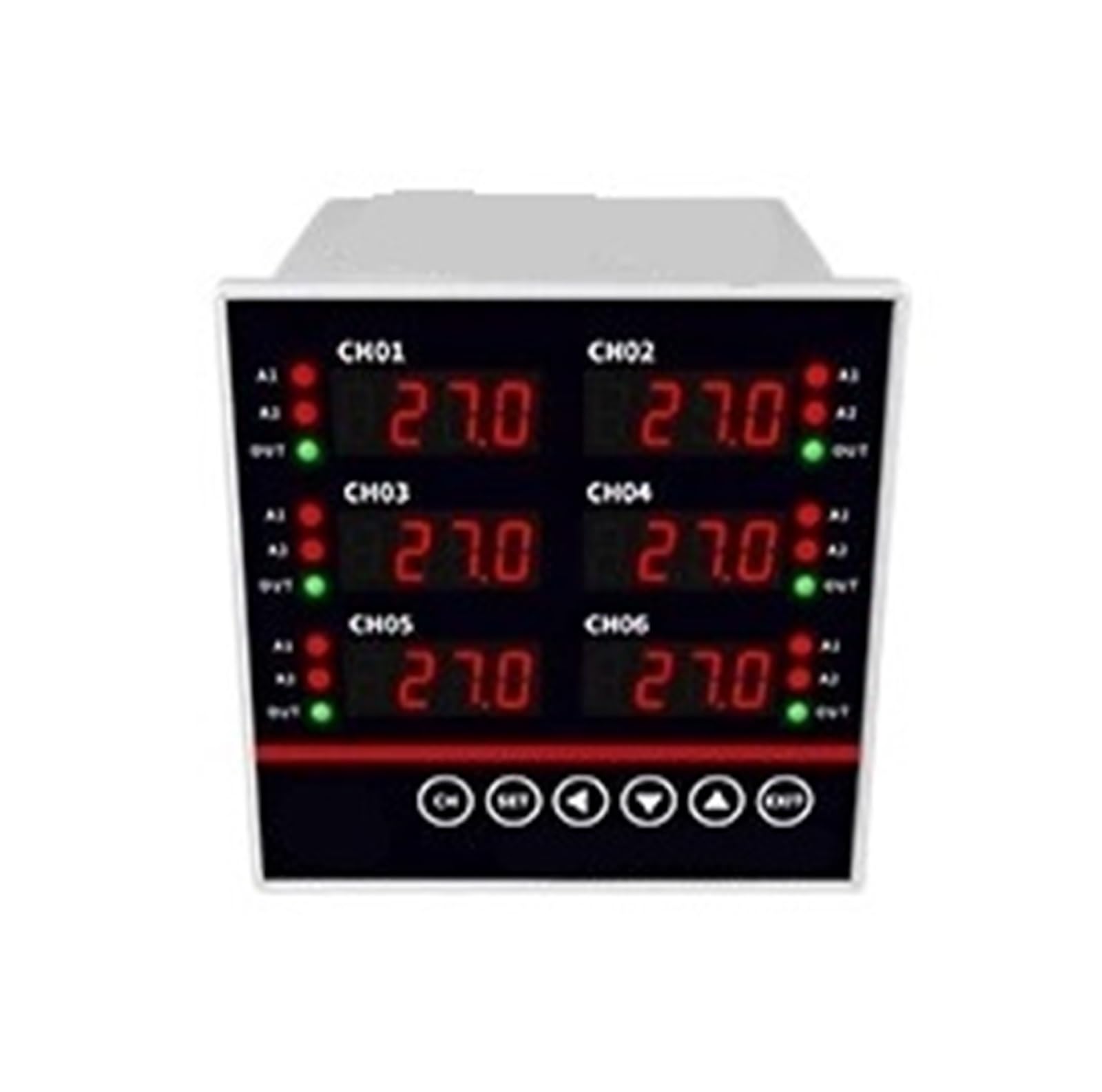 Multi-channel Digital Display Temperature Controller PID Temperature Control Temperature Controller(Type5)