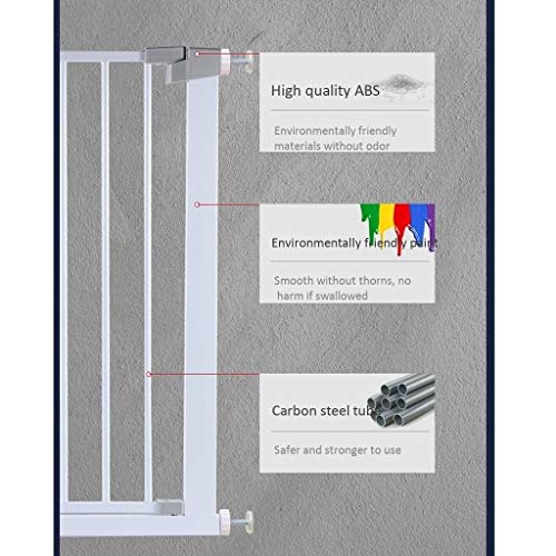 Barrière de sécurité pour chien extensible de 97 à 104 cm sans perçage pour escalier