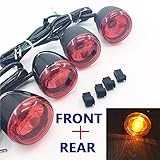 Aftermarket 100% New set Turn signal light with red lens