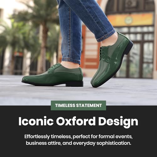 Image of Viotti 179, Casual Dress Oxford Shoes for Men, Satin Striped Lace-Ups, Men's Business Casual Leather & Satin Shoe, for All Formal Occasions
