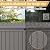 Fancyango 150 Gallon Outdoor Deck Box Waterproof, Large Storage Box for Patio, Resin Storage Bench Lockable for Garden Tools, Package Delivery, Grey