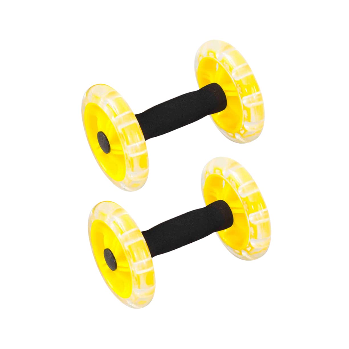 BESTonZON Ruota Addominale Fitness con Ruota Antiscivolo Attrezzatura per Perdita e Allenamento Muscolare per Donne