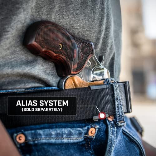 Miniatura 5 de Tulster RATH IWB - Funda para revólver compatible con Colt King Cobra Carry 2" .357 Magnum  Ambidextro dentro de la cintura, apéndice oculto para