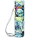 ELENTURE Full-Zip Exercise Yoga Mat Carry Bag with Multi-Functional Storage Pockets (Oil Painting)