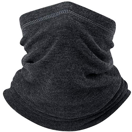 AXBXCX Winter Neck Warmer Gaiter Windproof Ski Snowboard Thermal Face Mask for Men Women Motorcycles Running Hiking Gray 02