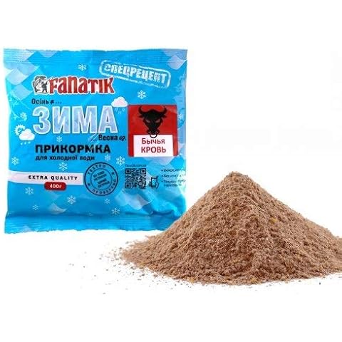 FANATIK Angelfutter Winter «Ochsenblut» Lockfutter Anfutter gemahlene Maden Cover