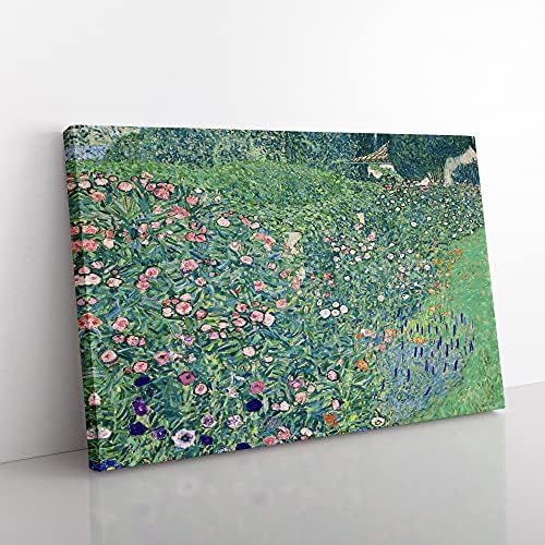 GUSTAV KLIMT - Adele I - 37x47cm - Peinture À L'Huile Toile - De Cadre