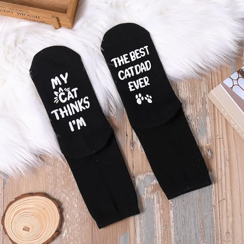 Image of ZXGXLAW Birthday Gifts for Cat Dog Dad Cat Dog Mom,Funny Socks for Men Women Christmas Ideas,Crazy Gifts for Animal Lovers
