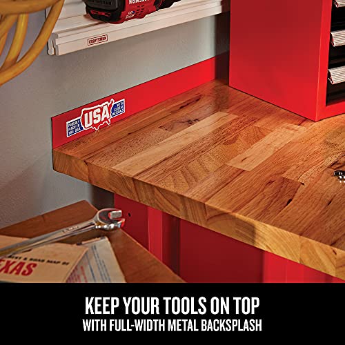 Craftsman 2000 Series Workbench, 6-Foot Wide With Butcher Block Top, Customizable (Cmst27200R) #TOP7