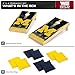 Wild Sports NCAA Cornhole Outdoor Game Set, Wild Design, 2' x 4' Foot - Tournament Series, X-Large, Multi (XLS1C-MICH)