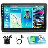 4+64G Motorsi Android Auto Radio Für FIAT DUCATO 2010 Citroen Jumper Peugeot Boxer, 9 Zoll Android 15 Autoradio Carplay Mit GPS WiFi Bluetooth 5.0 FM/RDS AHD Rückfahrkamera, Unterstützt DAB