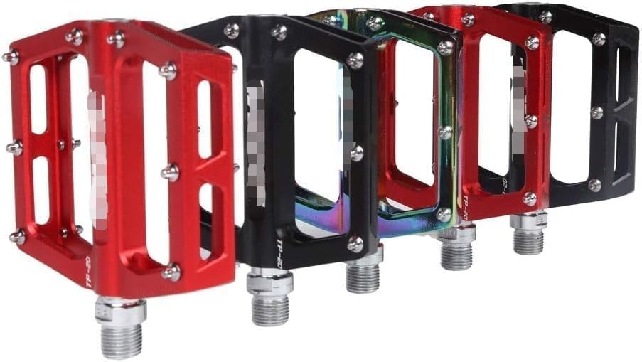 Miniatura 2 de Oil Slick Mountain Pedales de bicicleta MTB Platcompatible Withm Pedales de bicicleta de carretera de aluminio Rodamiento Anti-Silp Bmx Pedales de