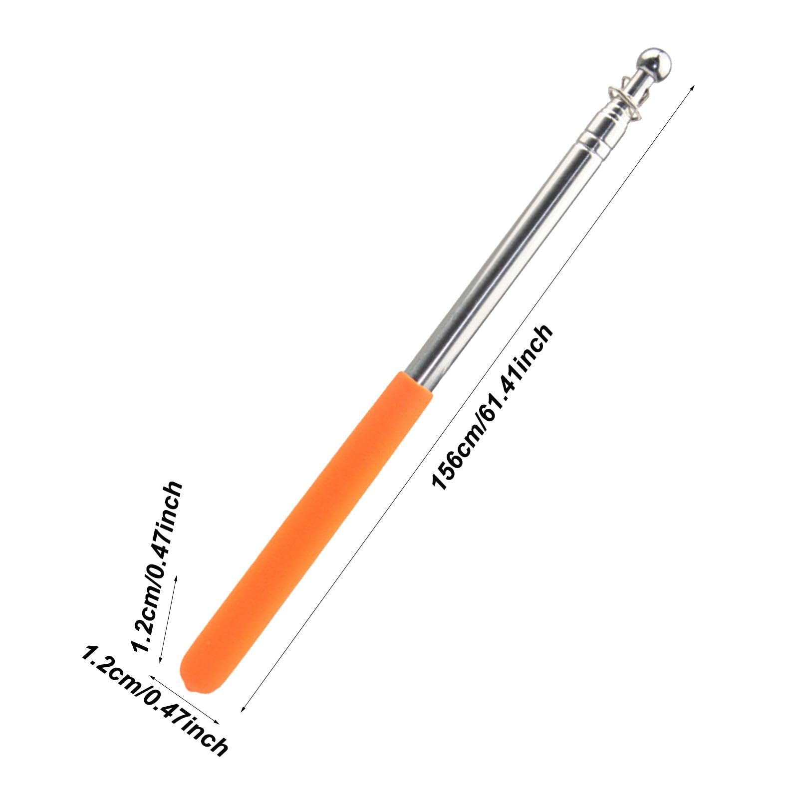 ASTA BANDIERA TELESCOPICA in acciaio inox estraibile a mano lancette 1 ASTA BANDIERA TELESCOPICA in acciaio inox estraibile a mano lancette 1