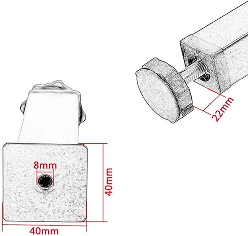 Miniatura 5 de zoele Marco de cama de metal de altura ajustable, soporte central de listones, mesa, cama y sofámuebles, patas de pie de gabinete, soporte de pies