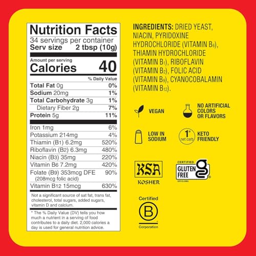 Image of Bragg Nutritional Yeast Seasoning - (2 Pack) 12 oz Pouch