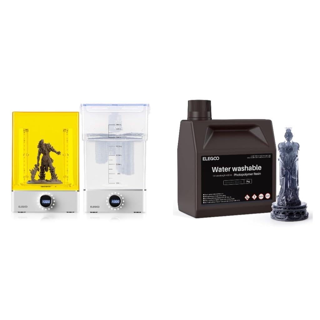 ELEGOO Mercury X Bundle et résine lavable à l'eau pour atelier de modélisme à la maison - 8