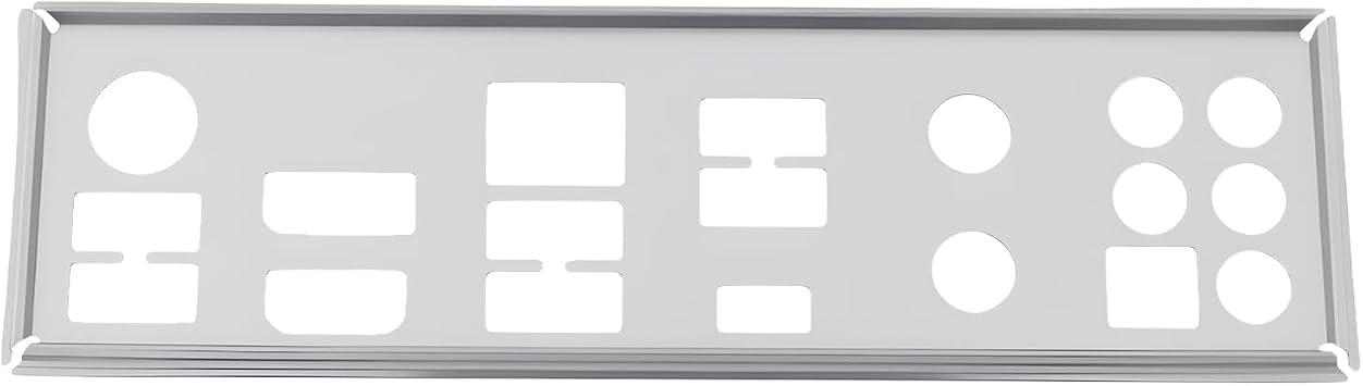 Create idea I/O Shielding Backplate Computer Protection Plate Compatible with MSI PRO B760-P WiFi DDR4