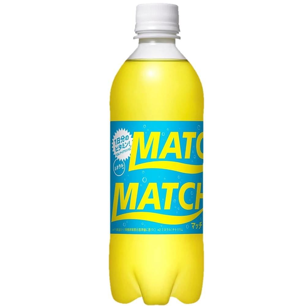 1本80円！大塚食品 MATCH マッチ 500ミリリットルx24  1,924円！