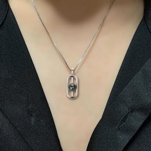 Gifts for Women Wife-Tahitian-Black-Pearl-Necklace-Gift for Wife Wedding Birthday Anniversary Jewelry-Mothers Day Gifts for Mom-Her Valentines Day Christmas Day Gifts - Image 6