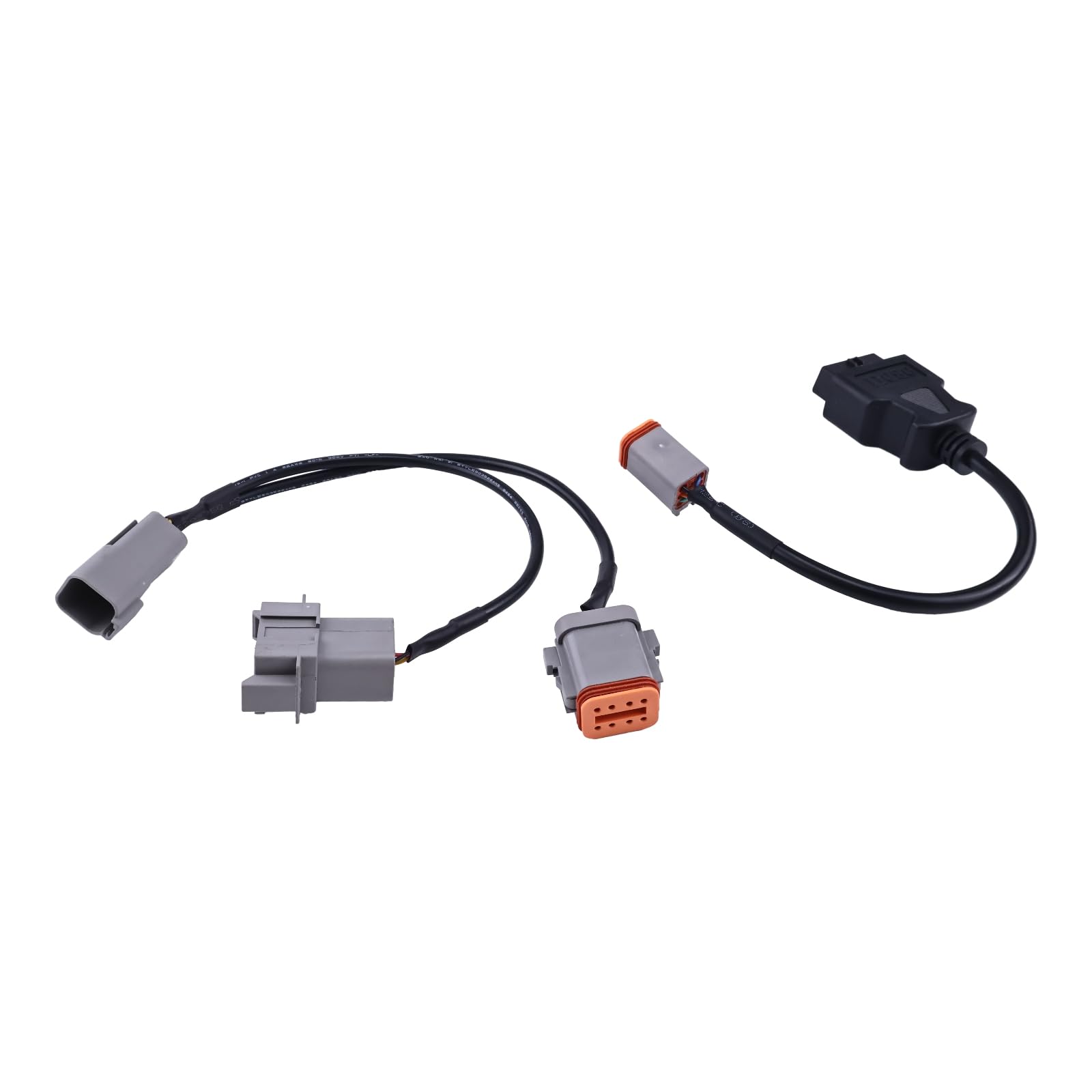 HOLDWELL OBD2 Marine Engine Diagnostic Connect 6 pin 8 pin Cavo 21EN-32360 21EN-32380 Compatibile con Volvo Vocom Vodia Scanner Tool Adapter Anche per Penta Cable e Vodia 5 Truck Industrial Parts