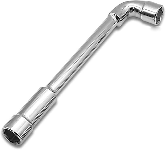 6MM Metric Angled Head Socket Wrench L Shaped Double Ended Hex Spanner for General Repairing