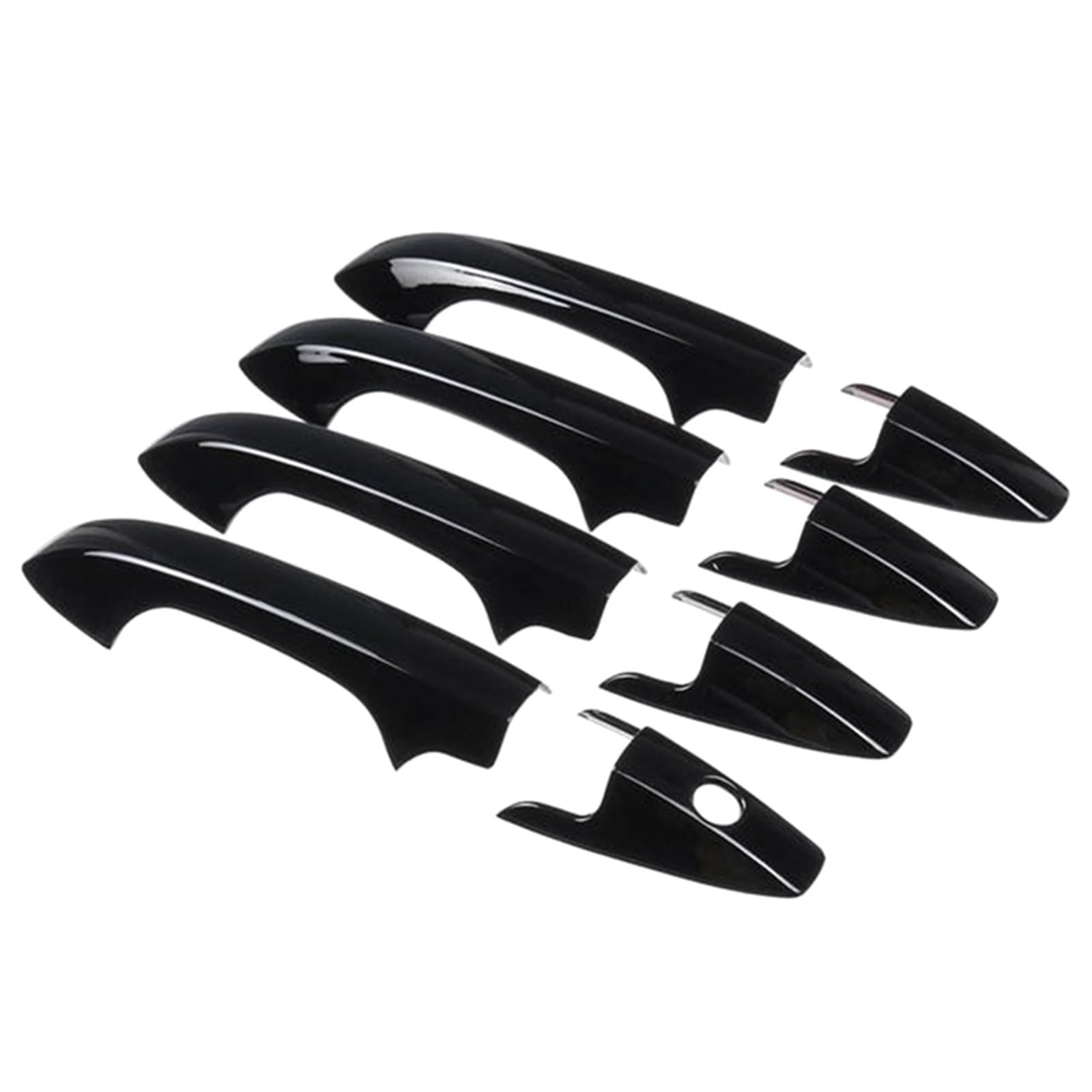 Car Door Handle Cover Trim Catch Cap Stickers Exterior For CRV 2007-2011