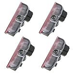 4 Stück Autotür Logo Projektor für Golf 5 6 7 Passat B6 B7 B8 CC MK5 MK6 Tiguan Touareg, Unterbodenbeleuchtung Auto, Willkommen LED Licht, Einstiegsbeleuchtung