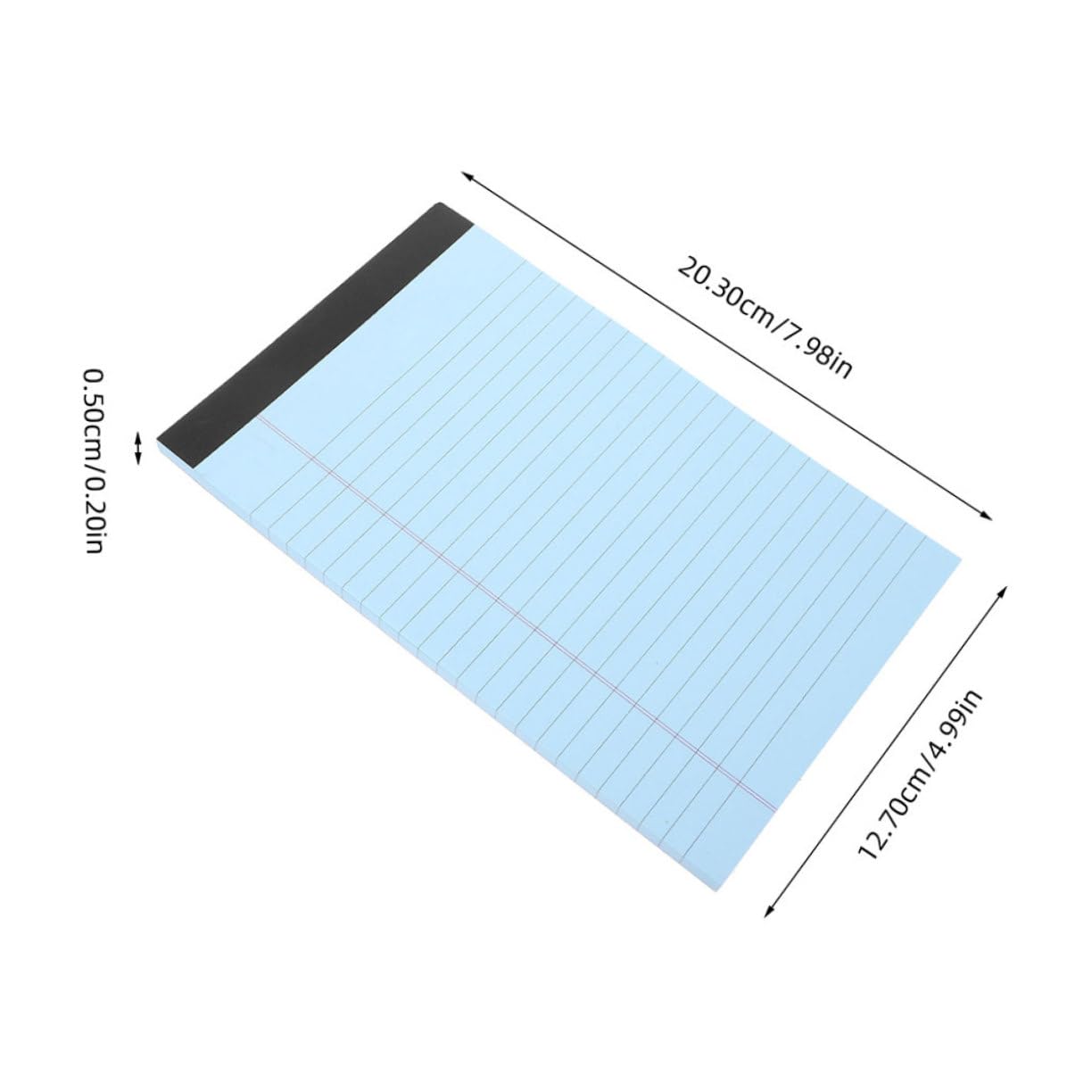SOIMISS Bloc Notes Ligné Portable à Détachables pour Bureau École et Maison Pad Mémo Légal
