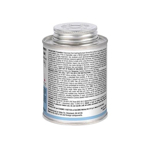 Cemento PVC Oatey Rain-R-Shine Azul 8 Oz miniatura 9