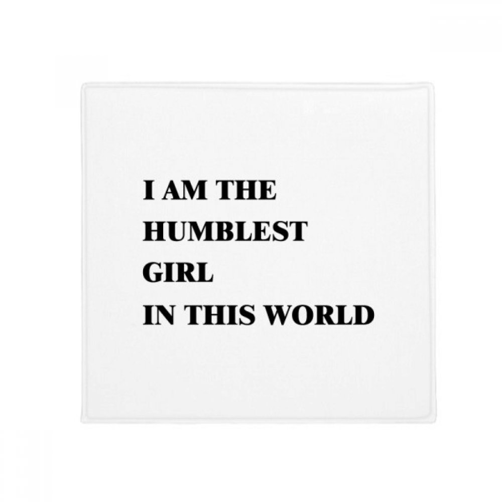 Tapis fille humble multicolore 50x50cm, une idée cadeau utile pour la maison