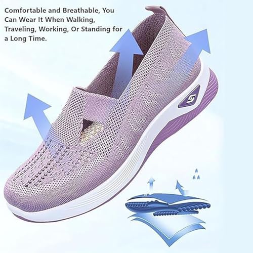 Inspire Uplift Shoes for Women, Spring Summer Orthopedic Arch Support Mesh Breathable Cut-Out Soft Sneakers Breathable and Comfortable2