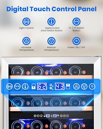 Stainless Steel Wine Cooler Refrigerator