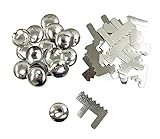 nicht gerollt folia 997 - Kerzenhalter, Kerzentüllen nicht gerollt, 25 Stück, geben Ihren Kerzen in der Laterne perfekten Halt