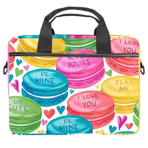Maletín bandolera para laptop multicolor contra golpes en equipos de 13.3 a 14.5 pulgadas