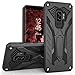 Zizo STATIC Series Samsung Galaxy S9 Plus Case - Impact Resistant with Built In Kickstand (Black & Black)