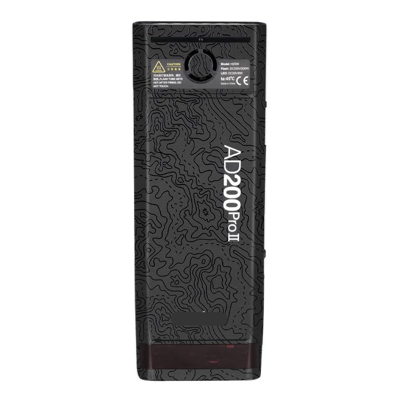 Film de protection en vinyle Godox AD200 Pro II pour flash de poche nomade