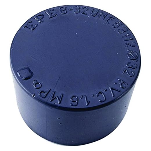 Adequa B-63 Tapón Hembra de PVC para Tubo de Presión, 63 mm