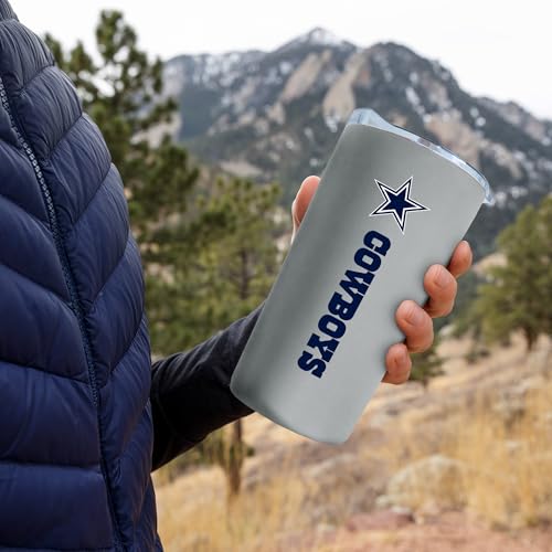 Image of Rico Industries NFL Football Soft Touch, Easy Grip Tumbler