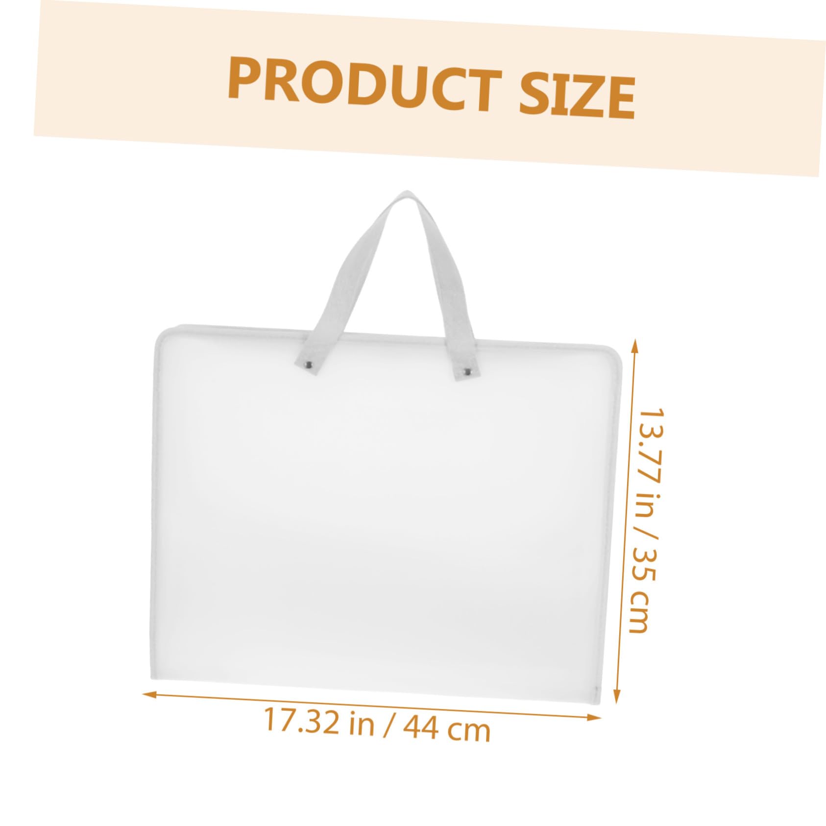 DOITOOL Tragbare Prüfungspapiertasche aus Wasserdichtem Pp mit Multifunktionalem Design Handliche Kunsttasche für Büro und Schule zum Sicheren Aufbewahren von Dokumenten