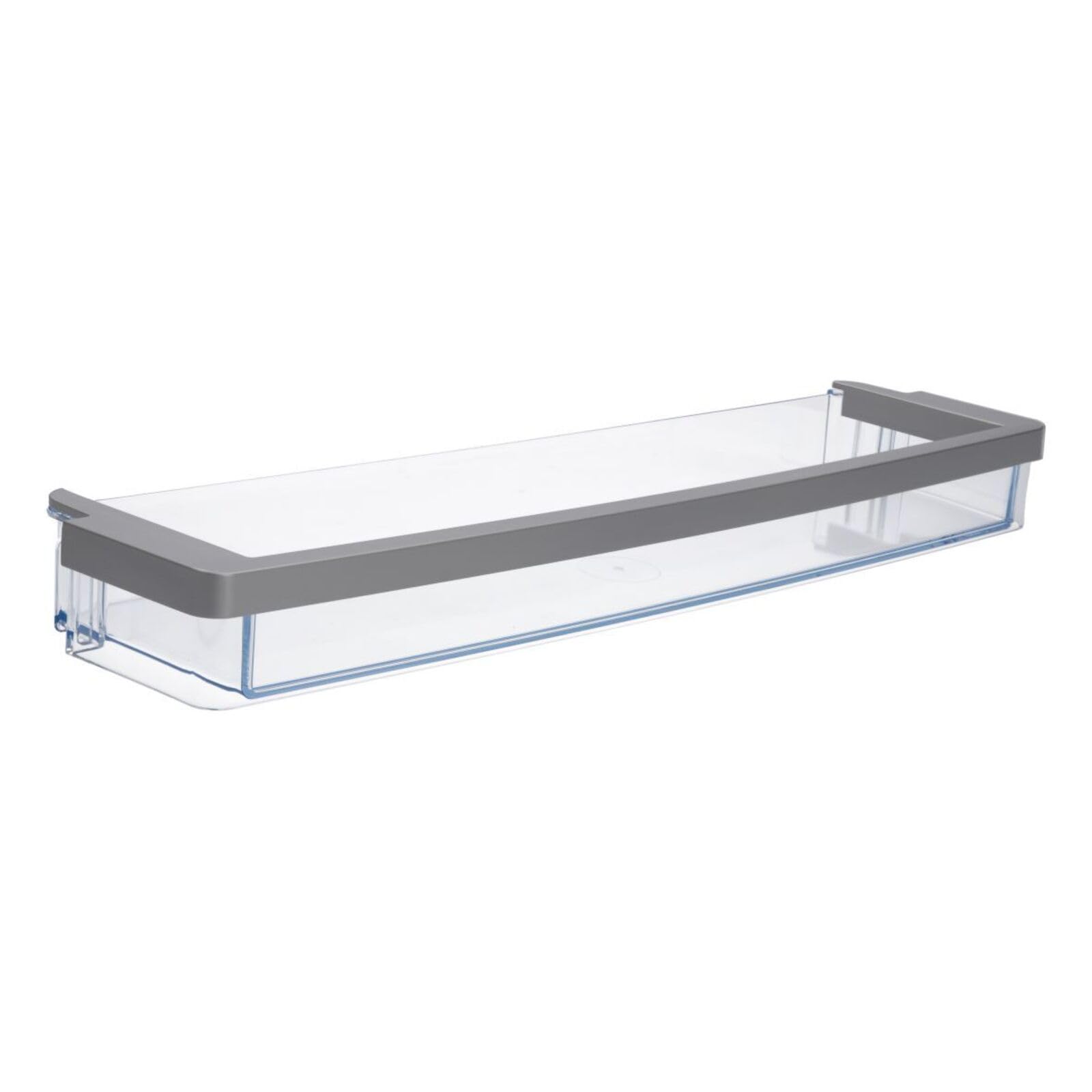Vano Portaoggetti Frigorifero LUTH Per Bosch 00672972 - 415x98 Mm, Plastica Trasparente, Per Side By Side