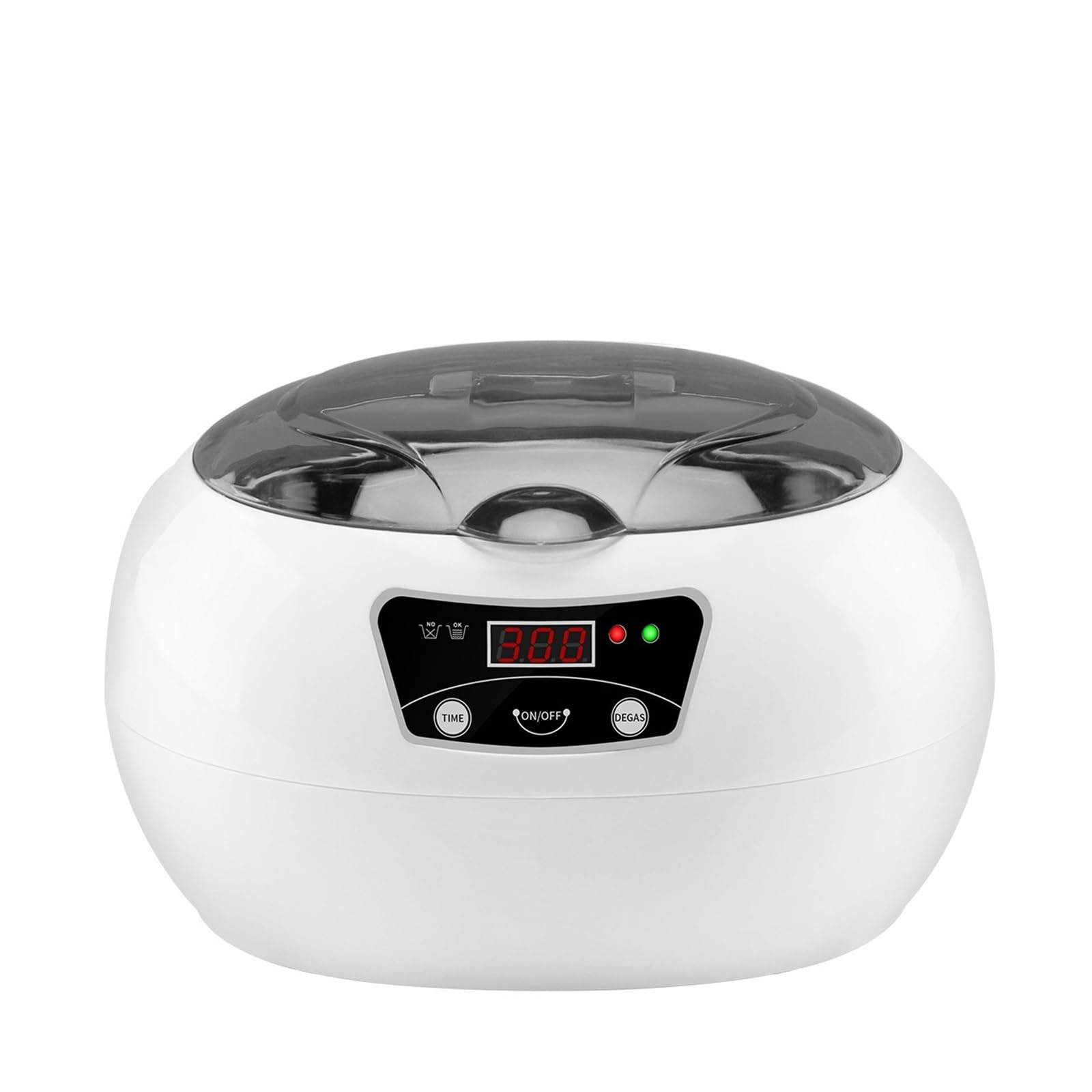 Czyszczarka ultradźwiękowa 50W 600ml Myjka Ultradźwiękowa Wave Czyszczenie Biżuterii Polerka Do Zegarków AGD