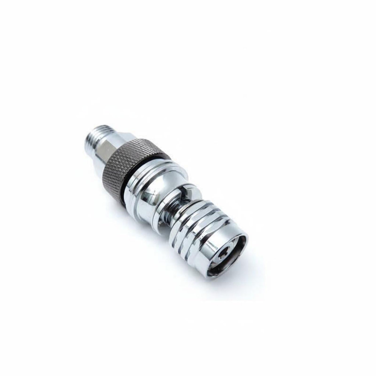 Ojiva® Chrome Plated Copper Full Face Mask Adapter Brass Body Self-Locking Dive Adapter Metal Construction Diving Quick Connector, S-image-16
