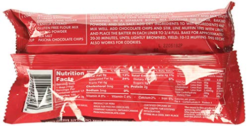Pascha, Organic Chocolate Chips 100% Cacao Unsweetened, 8.8 Ounce