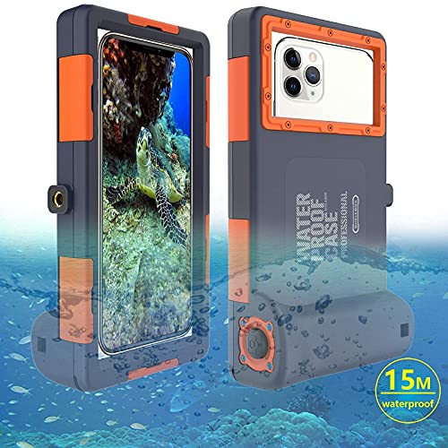 IPX8 - Funda Impermeable para teléfono Inteligente para iPhone 12 Pro MAX 12 Pro 12 11 X XR XS 8 Plus Samsung Galaxy S6 S8 S8+ S9 S9+ S10 S10+ S10e Note8 9 10 10+