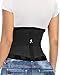 Tecnomed Belt Slimming Body Shaper Back Pain & Lumbar Support Cincher M-BLACK