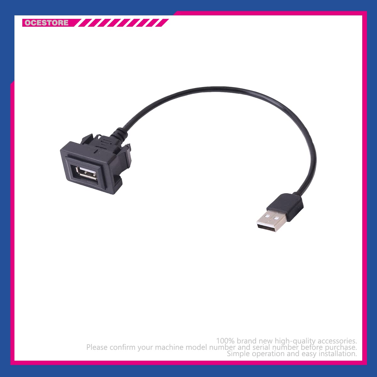 Amazon.com: OCESTORE USB Port Panel Extension Cable Adapter