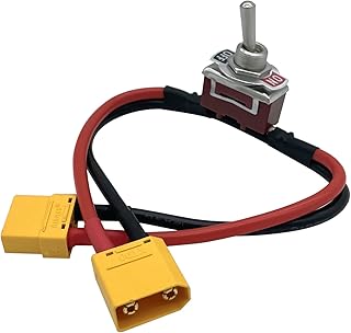 Large Current On-Off Electric Power Switch with XT90 XT90H Plug for RC Model Airplane Drone Car ESC Battery