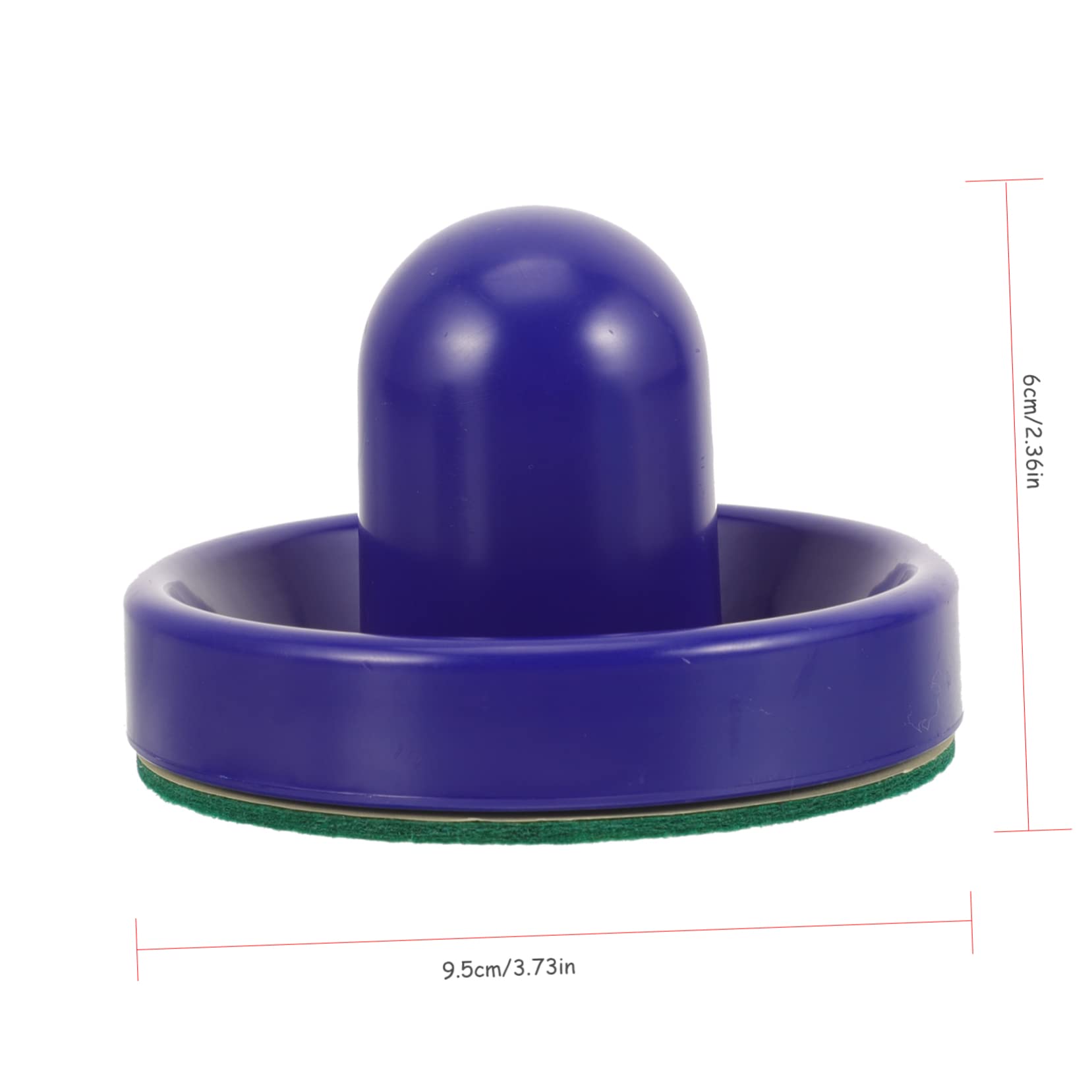 GOOHOCHY 96mm Hockey Table Pusher Ice Hockey Set and Paddles Ice Pusher Plastic Paddles