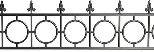 Melody Jane Dollhouse Victorian negro Widows Walk Railing barandilla de 1 12